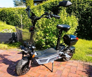 E-Scooter Eletroroller mit Sitz Wandler L E Bild 2
