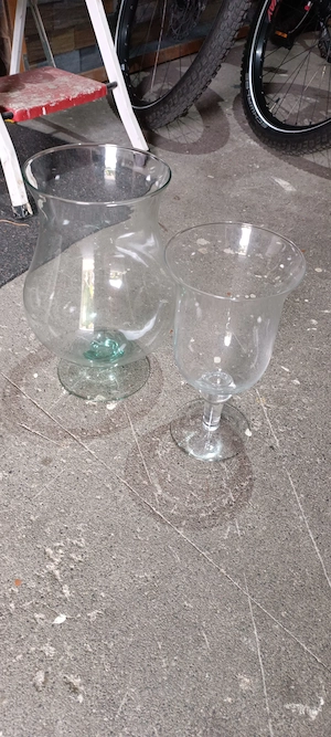 Deko Gläser 2 Stück gratis 