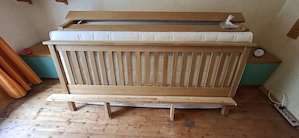 Doppelbett mit Matratzen und Lattenrosten Bild 3