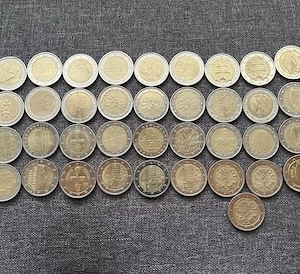 Euro-Sammlung: 78x 2  Gedenkmünzen - Sondermünzen (versch. Länder & Motive) + 1  Monaco Bild 4