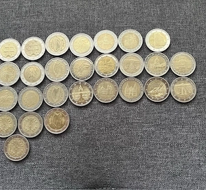 Euro-Sammlung: 78x 2  Gedenkmünzen - Sondermünzen (versch. Länder & Motive) + 1  Monaco Bild 3