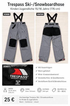 Trespass Schihose 176 