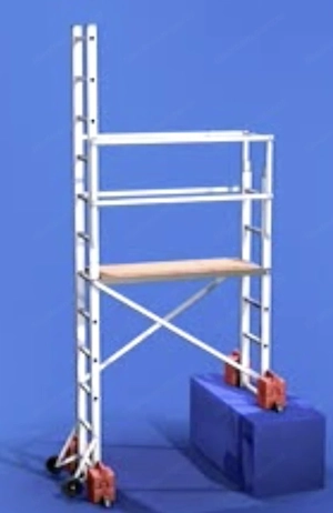 Aluminium-Leiterngerüst max Arbeitshöhe 5,00 m Bild 3