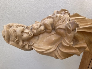 Madonna aud Holz Bild 3