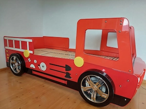 Kinder- Juniorbett Feuerwehrauto Bild 2