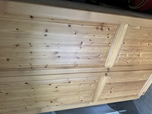  Vollholz Tischler Schrank Möbel Kleiderschrank  Bild 5