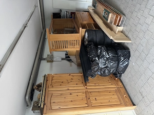 Vollholz Möbel 2 * Schrank Kleiderschrank 1 Einzelbett usw.  .
