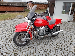 Moto Guzzi Le Mans 1000 mit Armec-Tremola-Beiwagen  Bild 4