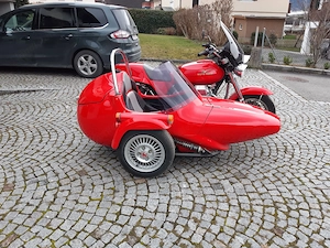 Moto Guzzi Le Mans 1000 mit Armec-Tremola-Beiwagen  Bild 5
