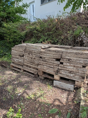 Waschbetonplatten zu verschenken  Bild 2