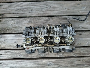 Yamaha XJ 600 n bj 95 Vergaserbank Bild 2