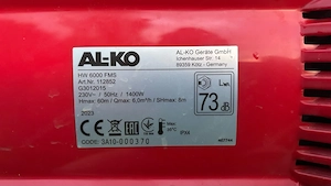 Wasserpumpe, Hauswasserwerk Alko
