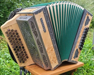 Steirische Harmonika Ziach "Marke Südklang" 4-reihig - GCFB Bild 3