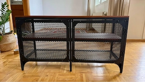 IKEA FJÄLLBO TV-Bank   Board - Industrial Style Bild 2