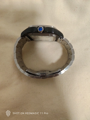 Cartier Santos Skelleton Uhr Clone Bild 4