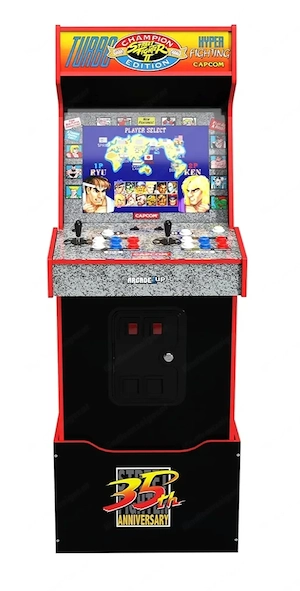 Arcade1Up Street Fighter Legacy 14 Games Wifi Enabled Arcade Machine Bild 4