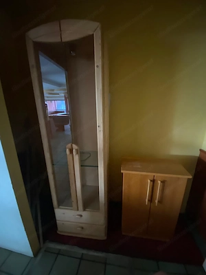 Vollholzmöbel, ganze Vollholz-Zwischenwand Bild 7