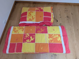 Rot-Gelb-Orange Bettwäsche - Baumwolle Bild 5