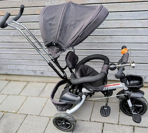 Dreirad ab 1 Jahr mit Schubstange - 3-in-1 wie neu Bild 2