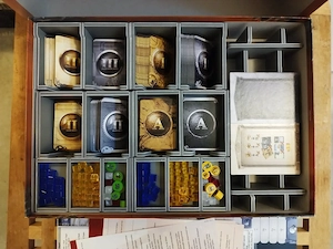 Brettspiel: Through The Ages: Eine neue Geschichte der Zivilisation dt . mit folded space insert Bild 3
