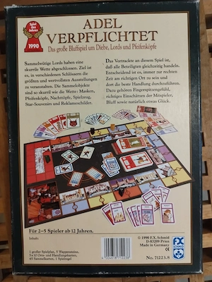 Brettspiel: Adel verpflichtet von Klaus Teuber Bild 2