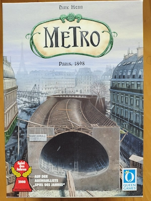 Brettspiel Metro