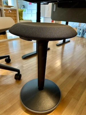 3x Sedus se: fit Stehhilfe   Hocker | Schwarz | Ergonomisch | WIE NEU Bild 2