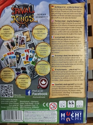 Neu! Kartenspiel Rival Kings Bild 2