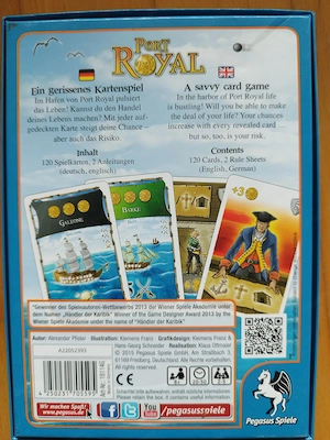 Port Royal - ein Alexander Pfister Spiel - neu und OVP Bild 2