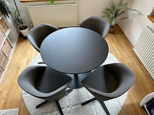 Sedus Premium Besprechungs-Set | Runder Tisch (100cm) + 4 Profi-Stühle | WIE NEU Bild 6