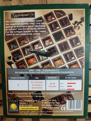 Legespiel Kupferkessel Co. Bild 2
