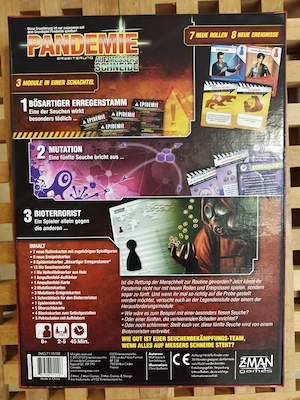 Brettspiel: Pandemie Auf Messers Schneide - Brettspielerweiterung Bild 2