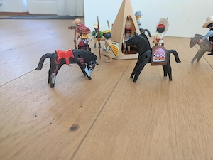 Playmobil Indianer und Soldaten  Bild 3