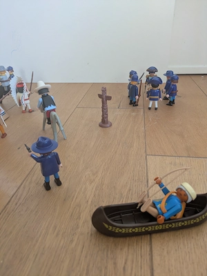 Playmobil Indianer und Soldaten  Bild 5