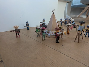 Playmobil Indianer und Soldaten  Bild 2