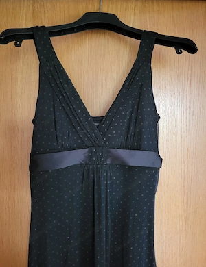 Langes Kleid schwarz Bild 2