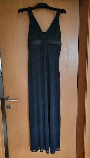 Langes Kleid schwarz Bild 3