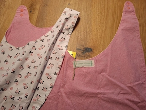 Kleid handgemacht ca. Gr. 80-86 Bild 3