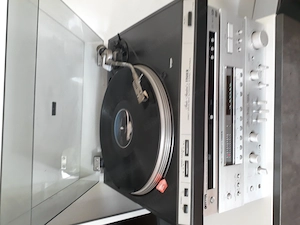 HIFI Stereoanlage Musik Anlage mit Plattenspieler Fisher Rarität  Bild 2