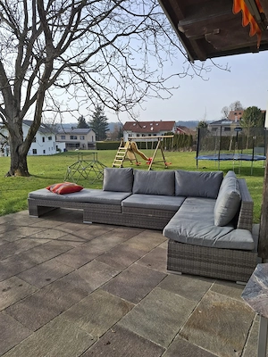 Lounge Gruppe Grau Bild 3