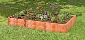 Juwel Gartenbausteine Randsteine Hochbeet Rasenkante