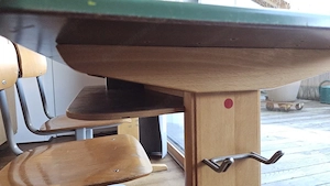 (Kinder) Schulbank Schreibtisch Bild 2