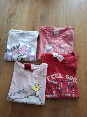 Versch. Langarm-Shirts für Mädchen Gr. 98-104
