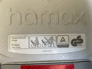 Fahrrad Kindersitz Hamax Bild 2