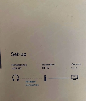Sennheiser R 127 wireless Kopfhörer Bild 2