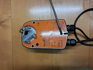 Stellmotor mit Rückholfeder für Heizung-Brandschutzklappen 