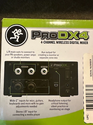 Mischpult 4-Channel Wireless Digital Mixer Bild 3