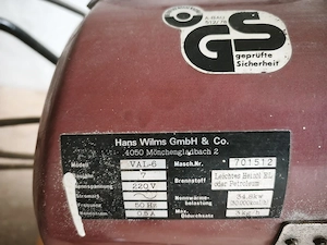 Hallenheizer   Baustellen Wilms VAL-6 Ölheizer Bild 3