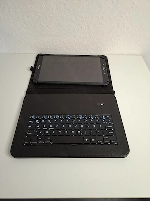 Universal Bluetooth Tastatur + Leder-Case für 9"-10" neu - original Verpackung Bild 6