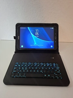 Universal Bluetooth Tastatur + Leder-Case für 9"-10" neu - original Verpackung Bild 4